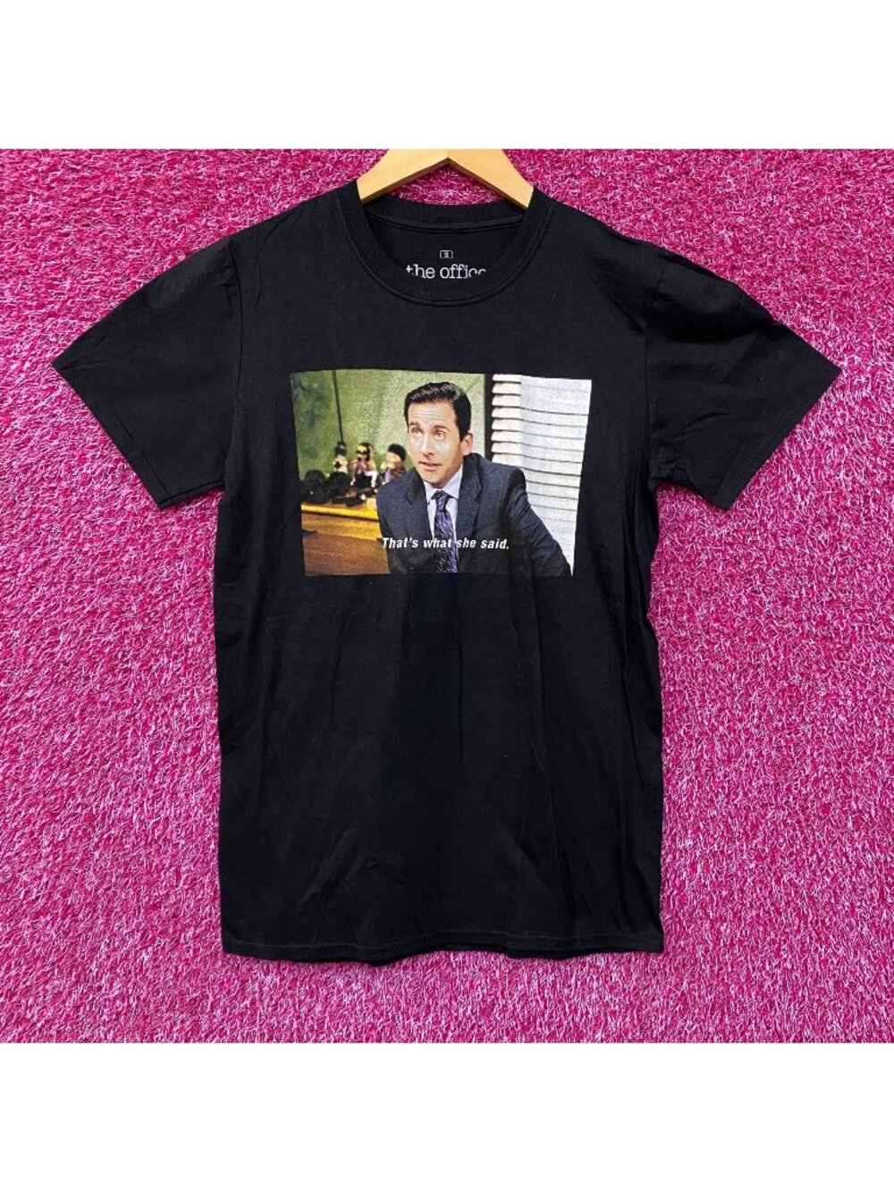 The Office Michael Scott Thats What She Said Meme T-Shirt Small